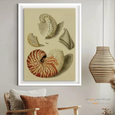 تابلو جانوران دریایی - اسپو دکور