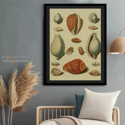 تابلو جانوران دریایی - اسپو دکور