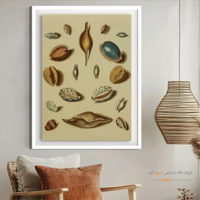 تابلو جانوران دریایی - اسپو دکور