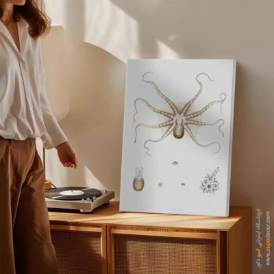 تابلو جانوران دریایی - اسپو دکور