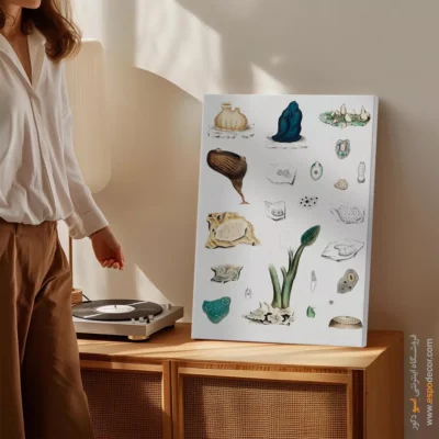 تابلو جانوران دریایی - اسپو دکور