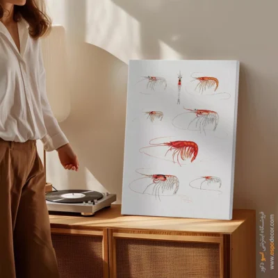 تابلو جانوران دریایی - اسپو دکور