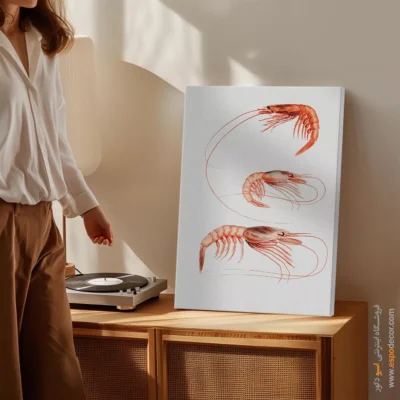 تابلو جانوران دریایی - اسپو دکور