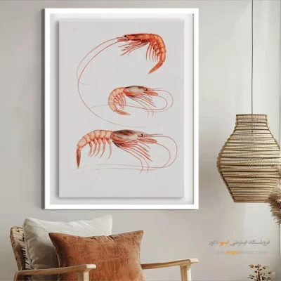 تابلو جانوران دریایی - اسپو دکور