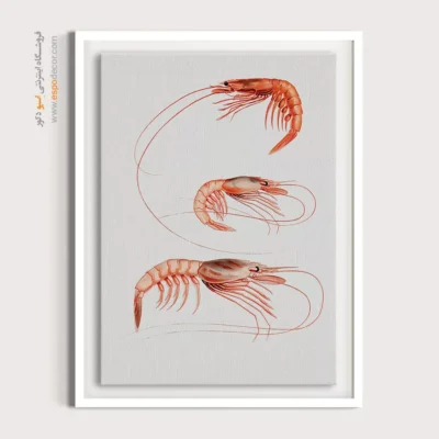 تابلو جانوران دریایی - اسپو دکور