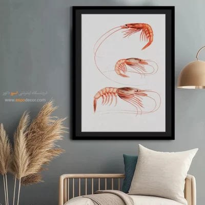 تابلو جانوران دریایی - اسپو دکور