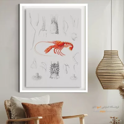 تابلو جانوران دریایی - اسپو دکور