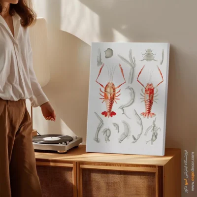 تابلو جانوران دریایی - اسپو دکور