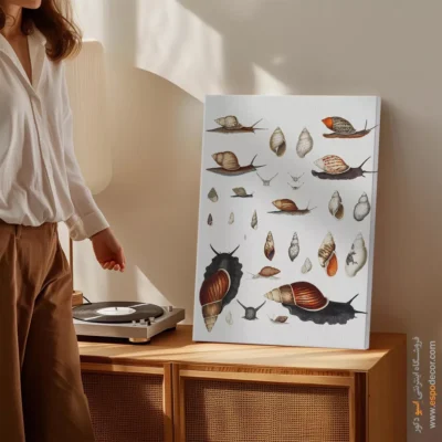 تابلو جانوران دریایی - اسپو دکور