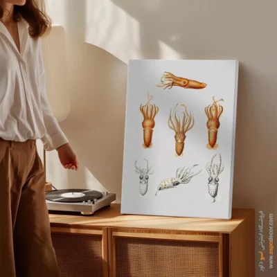 تابلو جانوران دریایی - اسپو دکور