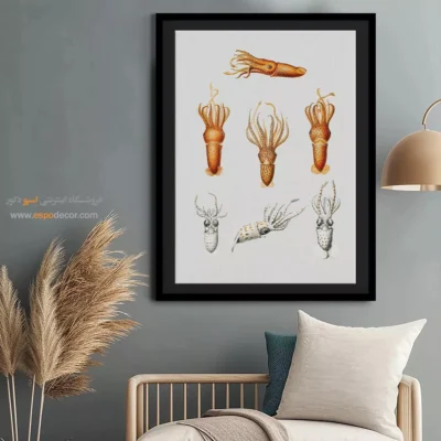 تابلو جانوران دریایی - اسپو دکور