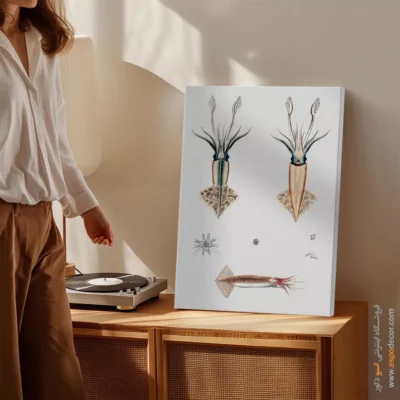 تابلو جانوران دریایی - اسپو دکور