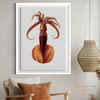 تابلو جانوران دریایی - اسپو دکور