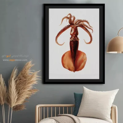 تابلو جانوران دریایی - اسپو دکور