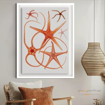 تابلو جانوران دریایی - اسپو دکور