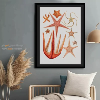 تابلو جانوران دریایی - اسپو دکور