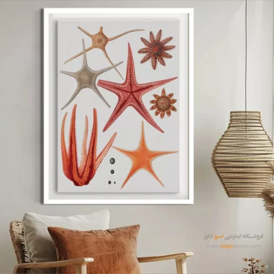 تابلو جانوران دریایی - اسپو دکور