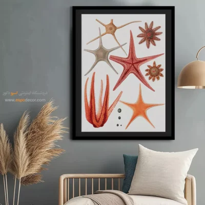 تابلو جانوران دریایی - اسپو دکور