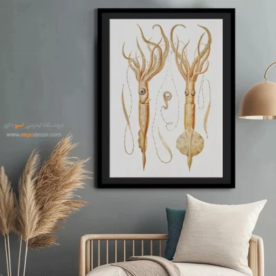 تابلو جانوران دریایی - اسپو دکور