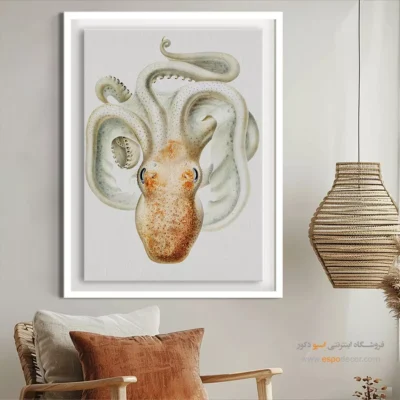 تابلو جانوران دریایی - اسپو دکور