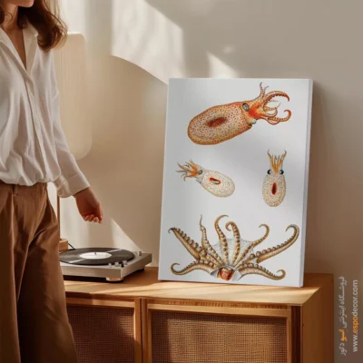 تابلو جانوران دریایی - اسپو دکور