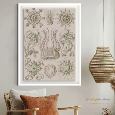 تابلو جانوران دریایی - اسپو دکور