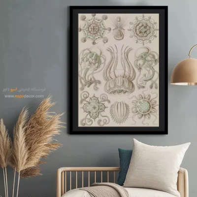 تابلو جانوران دریایی - اسپو دکور