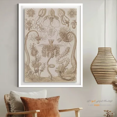 تابلو جانوران دریایی - اسپو دکور