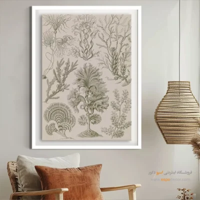 تابلو جانوران دریایی - اسپو دکور