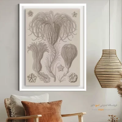 تابلو جانوران دریایی - اسپو دکور