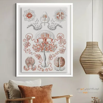 تابلو جانوران دریایی - اسپو دکور