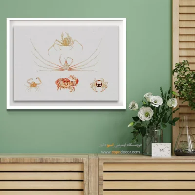 تابلو جانوران دریایی - اسپو دکور