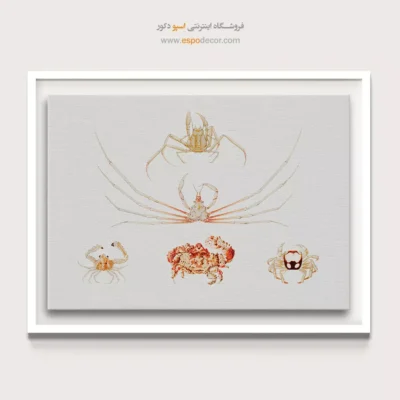 تابلو جانوران دریایی - اسپو دکور