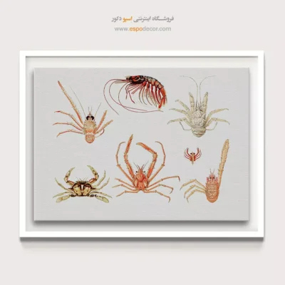 تابلو جانوران دریایی - اسپو دکور