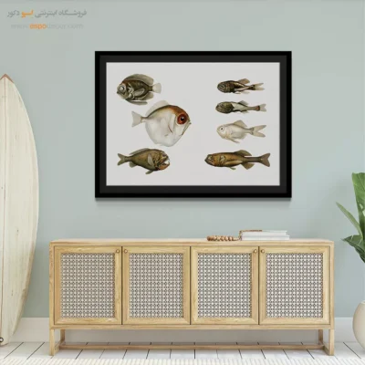 تابلو جانوران دریایی - اسپو دکور