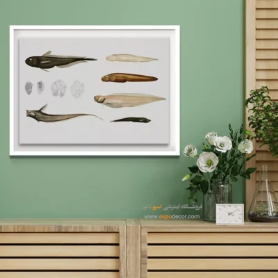 تابلو جانوران دریایی - اسپو دکور