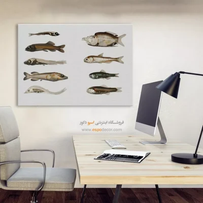 تابلو جانوران دریایی - اسپو دکور