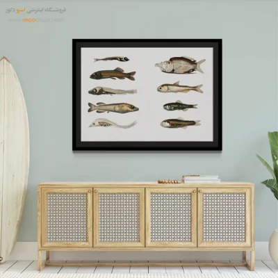 تابلو جانوران دریایی - اسپو دکور