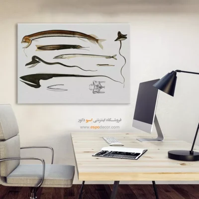 تابلو جانوران دریایی - اسپو دکور