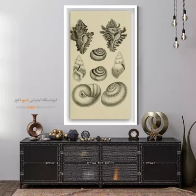 تابلو جانوران دریایی - اسپو دکور