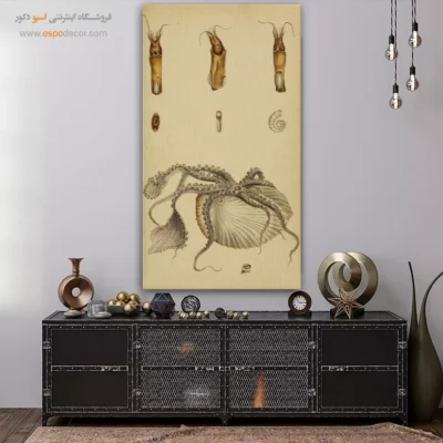 تابلو جانوران دریایی - اسپو دکور