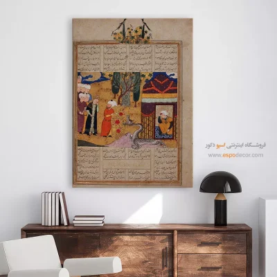 تابلو نگارگری اصیل ایرانی