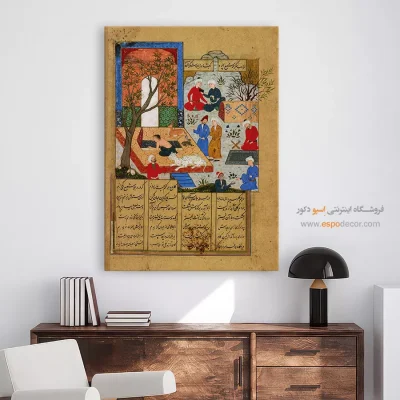 تابلو مینیاتور ایرانی سنتی