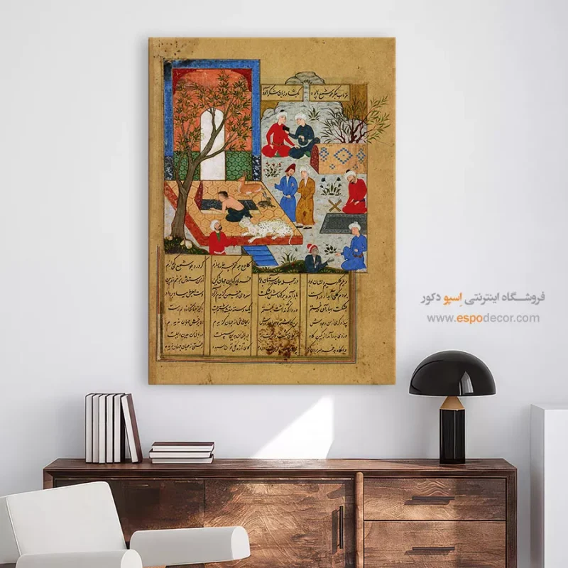 تابلو مینیاتور ایرانی سنتی