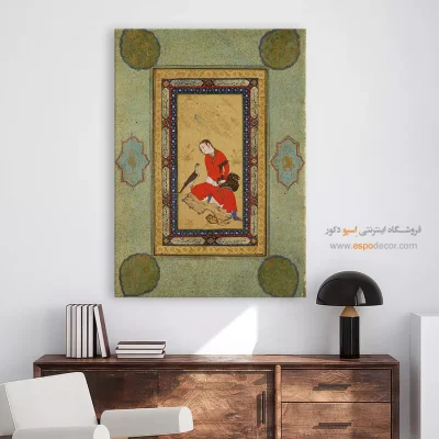 تابلو نگارگری دیواری سنتی