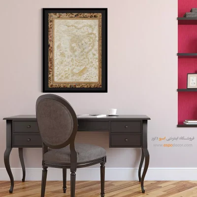 تابلو زیبا - سیمرغ – تابلو نقاشی ایرانی - اسپو دکور