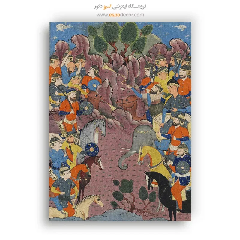 تابلو مینیاتور طرح ایرانی