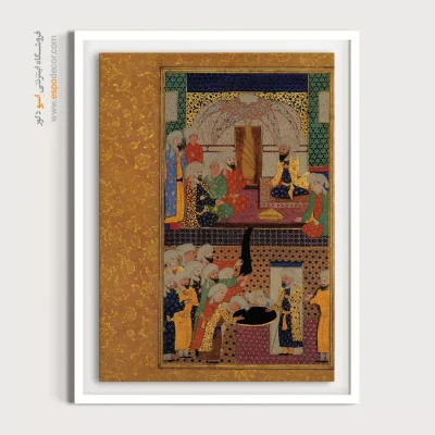 تابلو نقاشی طرح سنتی
