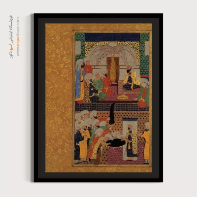 تابلو نقاشی طرح سنتی