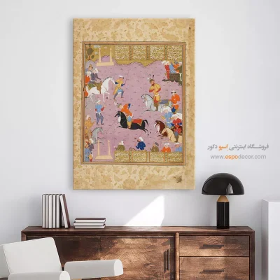 تابلو نقاشی طرح سنتی ایرانی